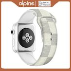 適用於apple watch 6/7/8/SE/Ultra代潮牌格子印花矽膠錶帶iwatch 2345代運動錶帶49mm