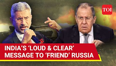 Jaishankar Fumes Over Indians Trapped In Russia's War; Tells Lavrov To Ensure Their Safe Return | TOI Original...