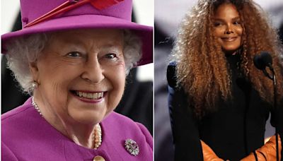 Janet Jackson recordó el vergonzoso momento que vivió frente a la Reina Isabel II