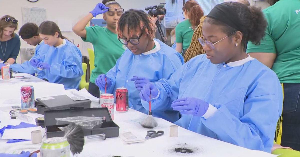 Baltimore police and Loyola University host forensic science camp for high school students