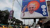 Part of stage built for pope collapses in Democratic Republic of Congo