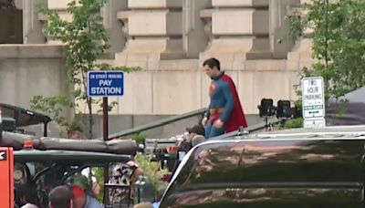 Public Square traffic impacted by filming of Superman movie