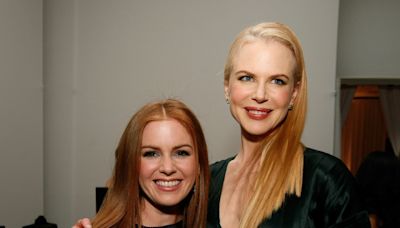 Isla Fisher se apoya en Nicole Kidman en medio de su divorcio de Sacha Baron Cohen