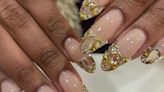 17 Rhinestone French Nail Ideas That Are Beautifully Bedazzled