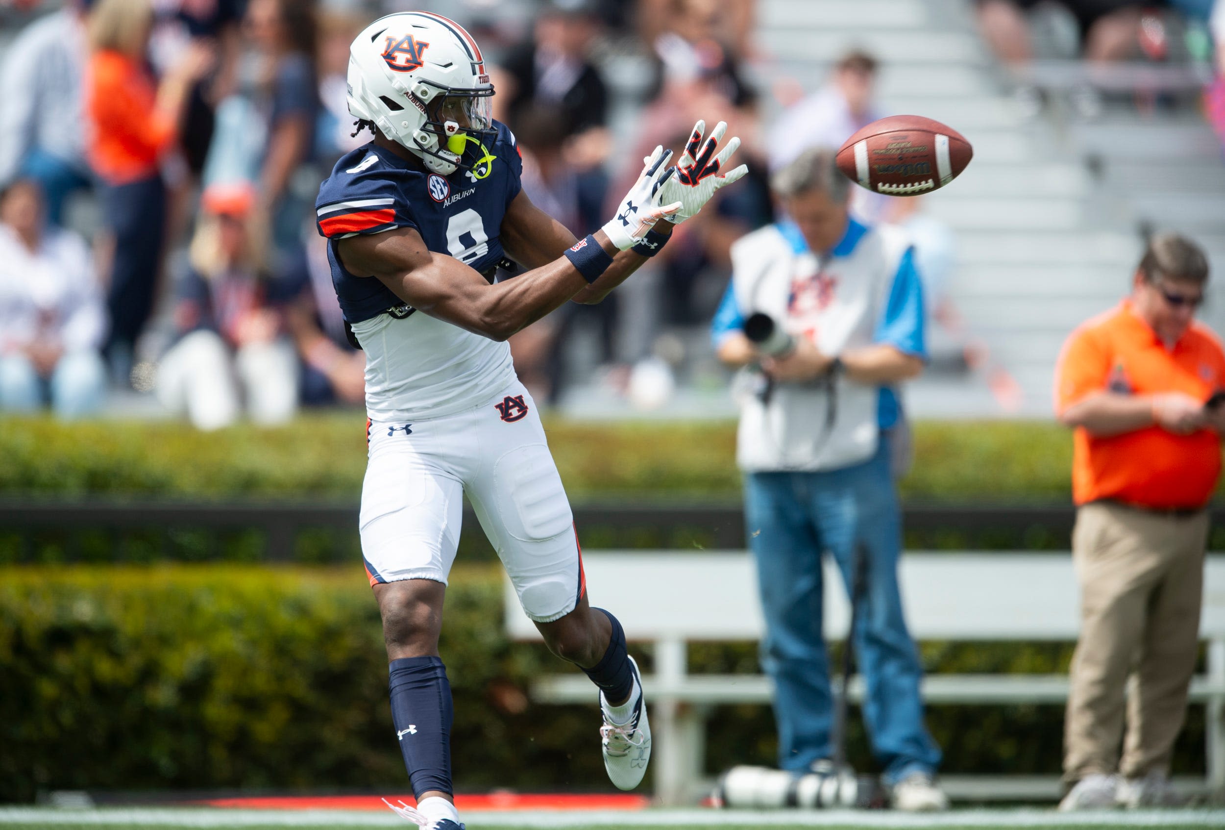 Cam Coleman ranked as the No. 2 freshman receiver by Pro Football Focus