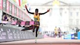 Olympic champion Peres Jepchirchir wins London Marathon women's elite race and breaks women's-only world record