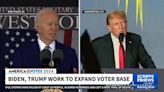 Biden and Trump Court Voters Ahead of Elections
