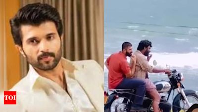 Vijay Deverakonda's 'raw and rowdy' look from 'VD12' set leaked, picture goes viral | Telugu Movie News - Times of India