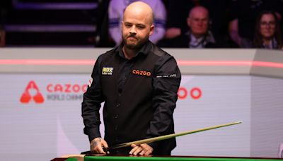 Luca Brecel out of inaugural Xi'an Grand Prix after failing to appear for qualifier as Ali Carter suffers shock exit - Eurosport