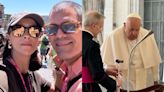 Leticia Cazarré detalha 'momento histórico' em encontro com Papa Francisco