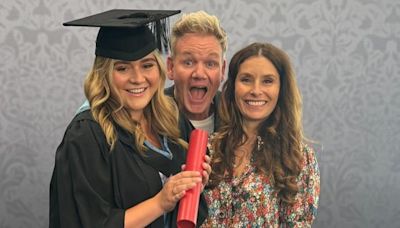 Gordon Ramsay celebrates daughter Tilly's graduation with heartfelt congratulatory post