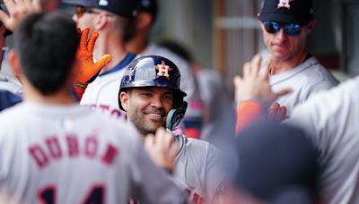 Altuve on pace to threaten his own Astros record in age-34 season