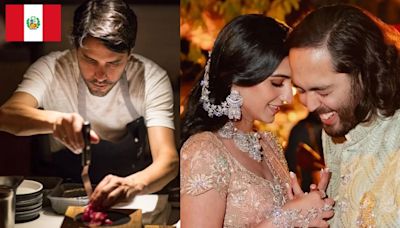 De Perú a la India: Chef Virgilio Martínez deleitó con comida peruana en la boda del multimillonario Anant Ambani