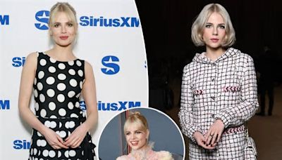 Stylish star Lucy Boynton shows off her ‘Greatest Hits’ on the red carpet
