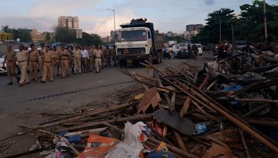 Nearly 160 shanties razed in Ghatkopar East’s Chheda Nagar; 10 women detained