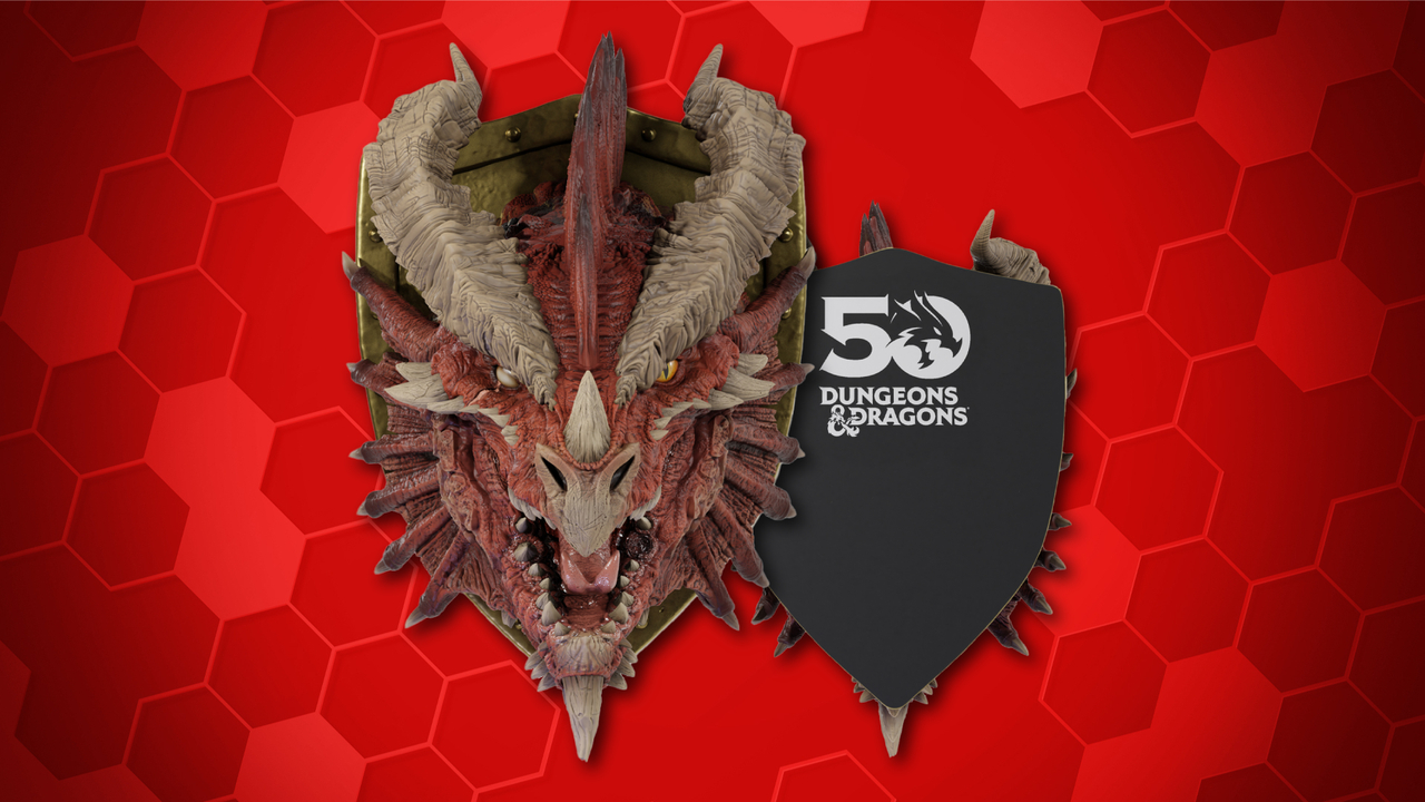 D&D Ancient Red Dragon Trophy Plaque Available to Pre-Order Now at IGN Store - IGN