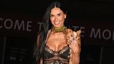 Demi Moore Dressed Up Her Daring Sheer Gown at the Gucci Show with the Sweetest Accessory — Her Dog!