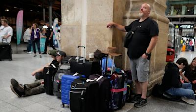 Paris Olympics Security Trains