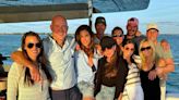 Victoria Beckham and Cindy Crawford Twin in Denim Short-Shorts While Celebrating Her 50th Birthday on a Yacht