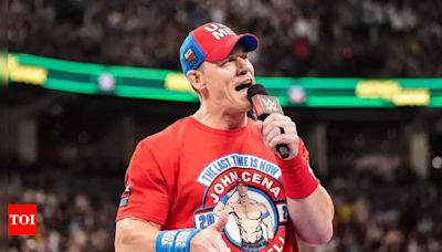 John Cena shares what he wants to achieve before retirement | WWE News - Times of India