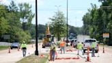 McCullough Boulevard median project 'well ahead of schedule'