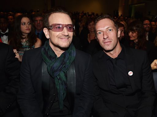 La dura opinión de Bono sobre Chris Martin y su banda, Coldplay