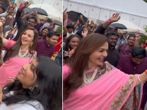 Paris Olympics 2024: Nita Ambani performs unmissable Bhangra on ‘Gal Ban Gayee’ with visitors at opening ceremony; WATCH