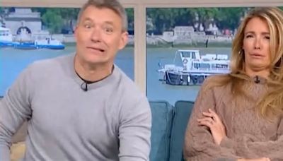 Cat Deeley walks off This Morning live on air after Ben Shephard's 'naughty' jibe