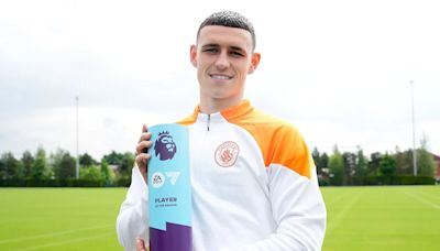 Phil Foden wins the Premier League's Player of the Year award