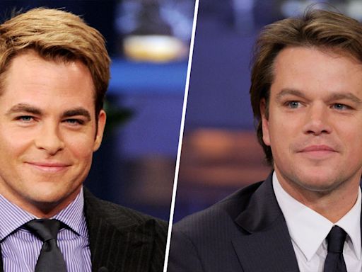 Chris Pine recalls the time he was mistaken for Matt Damon — and went along with it
