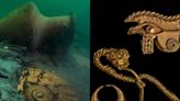 Sunken ancient temples were found in a mysterious underwater city, with Egyptian and Greek treasures