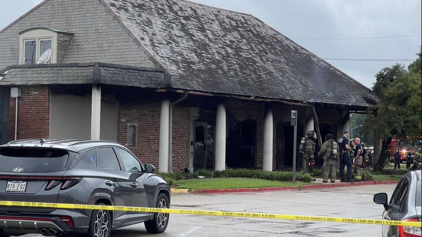 One person killed after vehicle crashes into bank on Airline Highway