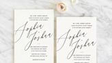 4 wedding invitation trends that are so pretty you need to see them