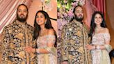 Anant Ambani Holds Radhika Merchant Close at Sangeet Red Carpet, Tells Paps 'Sab Log Khaana...' | Watch - News18