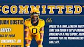 2024 DB Bostic commits to West Virginia football