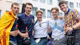 Scotland fans reveal the hilarious reason young fans at Euros are wearing kilts