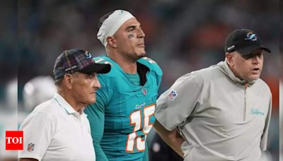 Dolphins' Playoff Hopes Dim as Jaelan Phillips Sustains Season-Ending Knee Injury in Game Against Titans | NFL News - Times of India