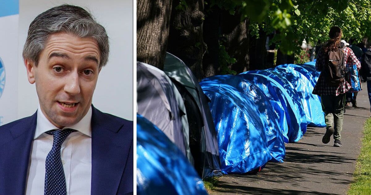 ‘Soft touch’ Ireland told get tough on asylum seekers pitching tents along canal