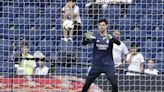 El Bernabéu, rendido a Courtois