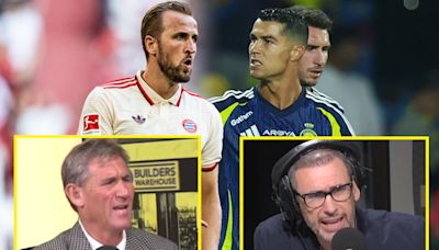 Simon Jordan and Martin Keown clash in fiery Ronaldo vs Kane debate