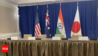 Amid SCS tensions, Quad foreign ministers may meet in Japan this month - Times of India