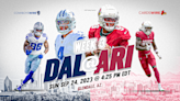 How to watch, stream, listen to Cardinals vs. Cowboys in Week 3