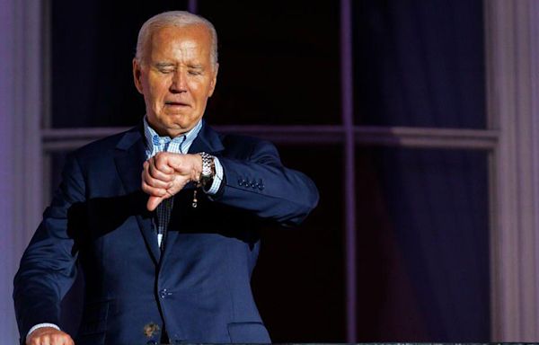 Who are the Democrats calling time on Joe Biden?