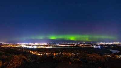 Look for the northern lights near Tri-Cities. Rare severe geomagnetic storm watch issued