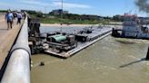 Watch: Barge hits Texas bridge and causes oil spill