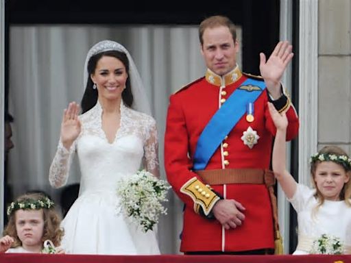 Kate Middleton y el príncipe Guillermo comparten una foto de boda inédita