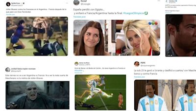 Argentina chocará ante Francia en los cuartos de final de los Juegos Olímpicos y estallaron los memes: el Mundial y Dibu Martínez, protagonistas