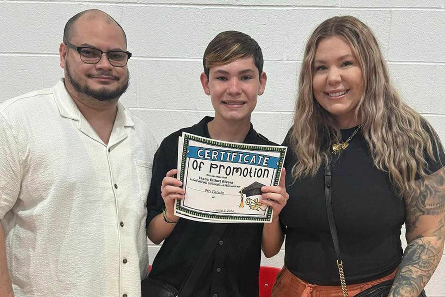 Kailyn Lowry Poses with Ex Jo Rivera and Son Isaac, 14, as He Graduates Middle School: 'Still Processing'