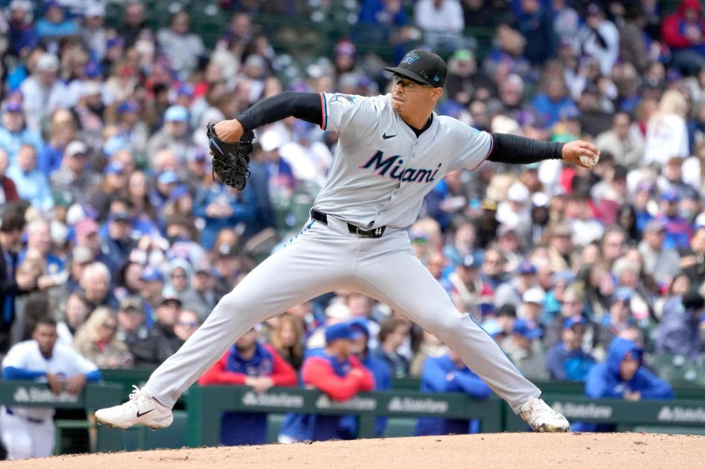 Marlins place opening day starter Jesús Luzardo on injured list with elbow tightness before falling to 6-21