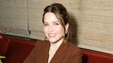 Sophia Bush Suits Up for Mejuri Dinner in Brown Suit & Pierced Chanel Mules